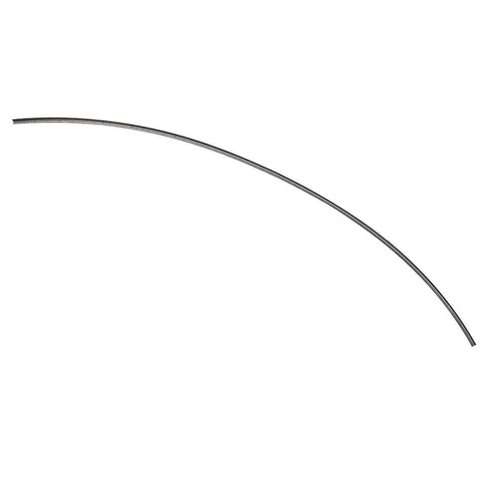 Изогнутая прямая линия. Изогнутая линия. Полукруглая линия. Линия дуга. Полукруглая линия на белом фоне.
